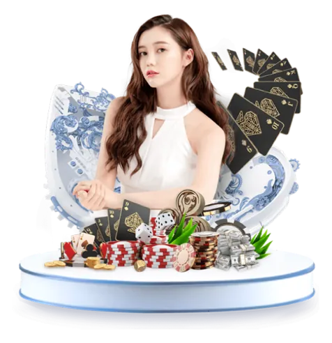 Bàn chơi Blackjack trực tuyến với người chia bài và các lá bài